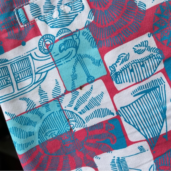 Lilly Pulitzer Patterned Skirt tiny dots very unnoticeable stain - Picture 7 of 10